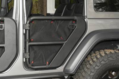 Rugged Ridge - Rugged Ridge 13579.54 Fortis Tube Door Cover - Image 8