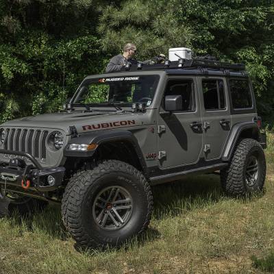 Rugged Ridge - Rugged Ridge 11703.04 Roof Rack - Image 7