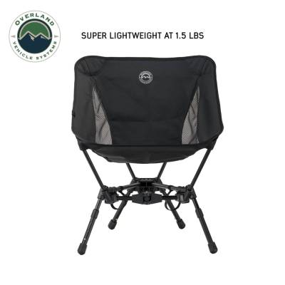 Overland Vehicle Systems - OVS Compact Camp Chair - Folding Aluminum Frame - Image 4