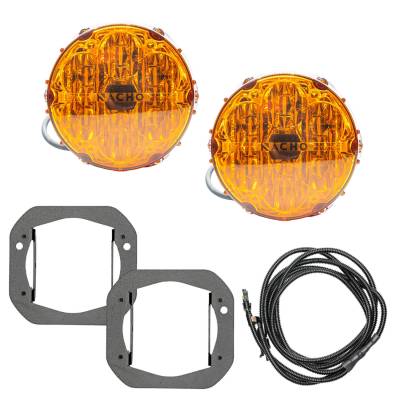 ARB 4x4 Accessories - NACHO SAE Amber PlugNPlay Fog Light Kit - Image 1