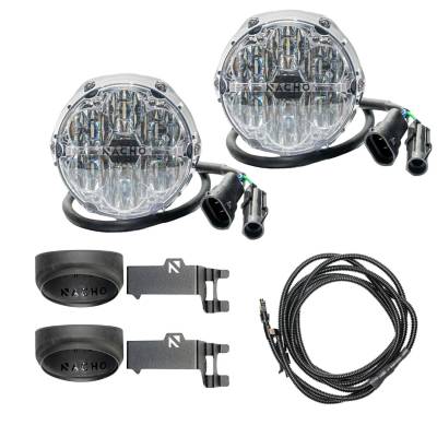 ARB 4x4 Accessories - NACHO SAE White PlugNPlay Fog Light Kit - Image 1