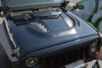 DV8 Offroad - DV8 Offroad HDMB07-TA Heat Dispersion Hood - Image 4