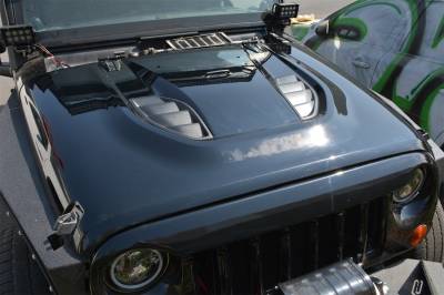 DV8 Offroad - DV8 Offroad HDMB07-TA Heat Dispersion Hood - Image 5