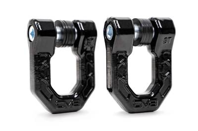 DV8 Offroad - DV8 Offroad UNSK-01BL Elite Series D-Rings - Image 1
