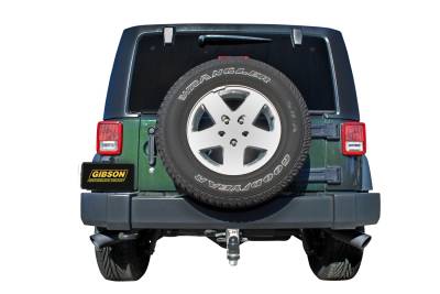 Gibson Performance - Gibson Performance 17306-B Black Elite Cat-Back Dual Extreme Exhaust System - Image 2