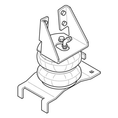 Firestone Ride-Rite - Firestone Ride-Rite 2245 Ride-Rite Air Helper Spring Kit - Image 1