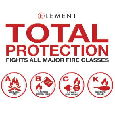 Element Fire - Element Fire Extinguisher , E100 - Image 1