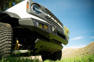 DV8 Offroad - DV8 Offroad FBBR-06 OE Plus Series Front Bumper - Image 9