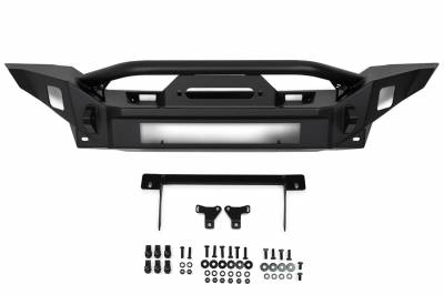 DV8 Offroad - DV8 Offroad FBJL-07 FS-7 Mid-Width Winch Front Bumper - Image 3