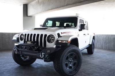 DV8 Offroad - DV8 Offroad FBJL-07 FS-7 Mid-Width Winch Front Bumper - Image 9