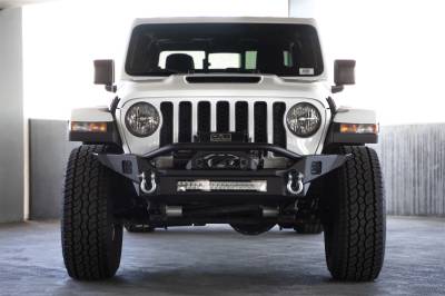 DV8 Offroad - DV8 Offroad FBJL-07 FS-7 Mid-Width Winch Front Bumper - Image 12