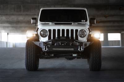 DV8 Offroad - DV8 Offroad FBJL-07 FS-7 Mid-Width Winch Front Bumper - Image 13