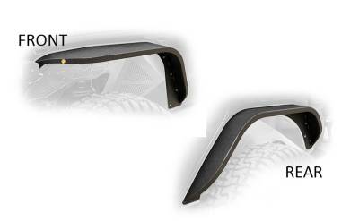 DV8 Offroad - DV8 Offroad FDJL-02 Slim Fender Flares - Image 12