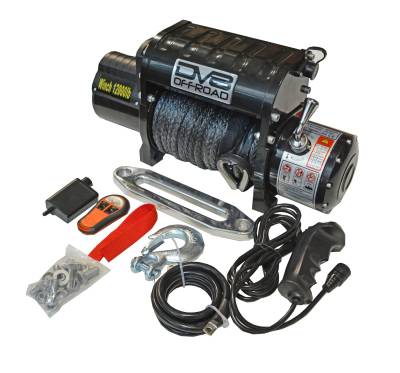 DV8 Offroad - DV8 Offroad WB12SR Winch - Image 3