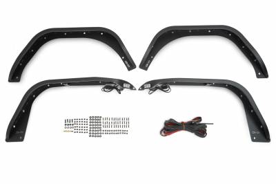 DV8 Offroad - DV8 Offroad FDJL-07 Slim Fender Flares - Image 1