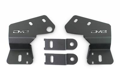 DV8 Offroad - DV8 Offroad LBBR-08 A-Pillar Dual Light Pod Drop Mounts - Image 1