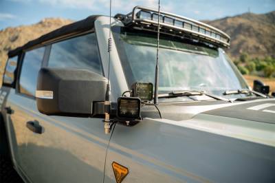 DV8 Offroad - DV8 Offroad LBBR-08 A-Pillar Dual Light Pod Drop Mounts - Image 12