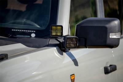DV8 Offroad - DV8 Offroad LBBR-08 A-Pillar Dual Light Pod Drop Mounts - Image 15