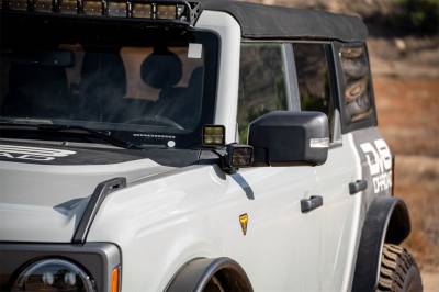 DV8 Offroad - DV8 Offroad LBBR-08 A-Pillar Dual Light Pod Drop Mounts - Image 16