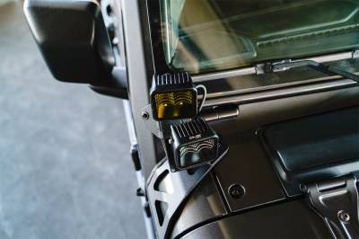 DV8 Offroad - DV8 Offroad LBJL-11 A-Pillar Dual Light Pod Mounts - Image 13