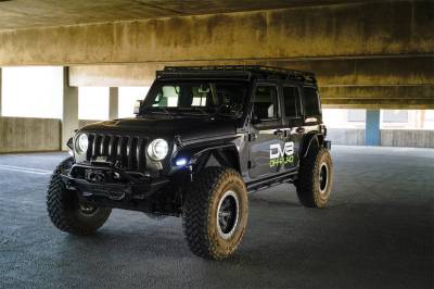 DV8 Offroad - DV8 Offroad LBJL-11 A-Pillar Dual Light Pod Mounts - Image 17