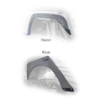 DV8 Offroad - DV8 Offroad FENDB-08 Fender Flare Delete Kit - Image 7