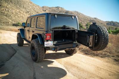 DV8 Offroad - DV8 Offroad TCJL-13 MTO Series Bumper Spare Tire Swing Gate - Image 15