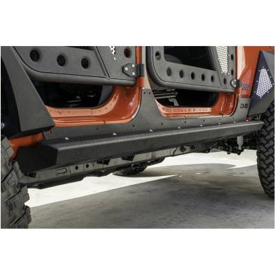 DV8 Offroad - DV8 Offroad SRSOTB-13 Rock Slider w/Rock Skins - Image 4