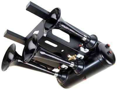 Kleinn Automotive Air Horns - Kleinn Automotive Air Horns USTL-230 Spare Tire Kit w/Horns - Image 1