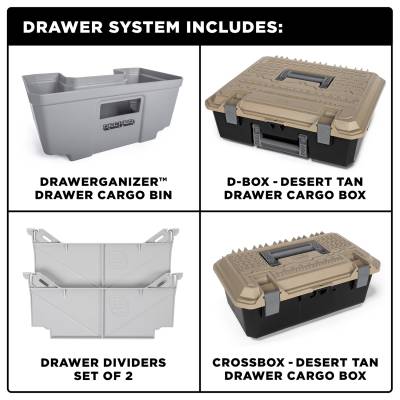 Decked - DECKED XF6 DECKED Two Drawer Storage System - Image 4