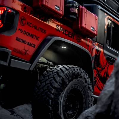 KC HiLites - KC HiLites 91040 Cyclone V2 LED Rock Light - Image 5