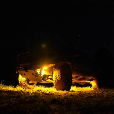 KC HiLites - KC HiLites 91041 Cyclone V2 LED Rock Light - Image 4