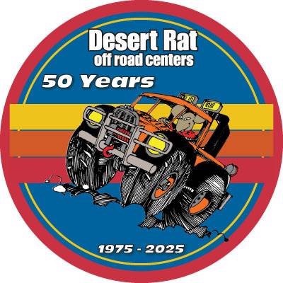 Desert Rat Logo Items - Desert Rat Drink Coasters 50th Anniversary - Set of 4 - Image 5