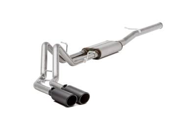 Gibson Performance - Gibson Performance 66564B Black Elite Cat-Back Dual Sport Exhaust System - Image 4