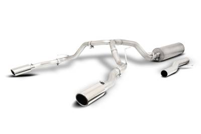 Gibson Performance - Gibson Performance 65695 Cat-Back Dual Split Exhaust System - Image 1