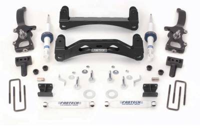 Fabtech - Fabtech K2000 Basic Lift System w/Shocks - Image 1