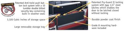 Tuffy Security Products - Tuffy Security Products 025-01 Super Security Storage Trunk - Image 4