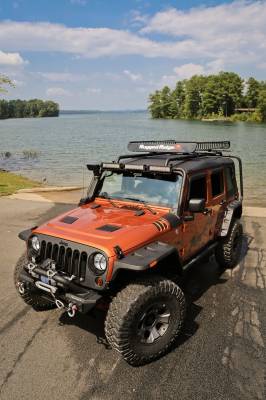 Rugged Ridge - Rugged Ridge 17759.01 Performance Vented Hood - Image 4