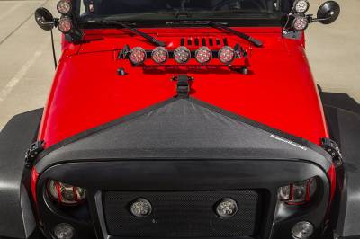Rugged Ridge - Rugged Ridge 12112.01 Hood Bra - Image 7