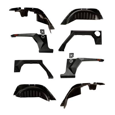 Rugged Ridge - Rugged Ridge 11615.06 XHD Armor Fenders - Image 1