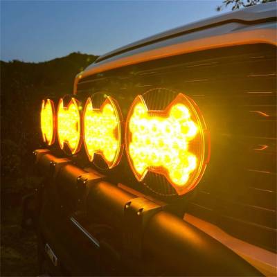 KC HiLites - KC HiLites 5210 SlimLite LED Light Shield - Image 11