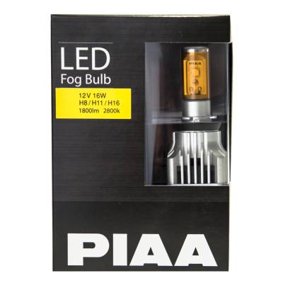 PIAA - PIAA 17502 H8/H11/H16 LED Yellow Fog Light Replacement Bulb - Image 2