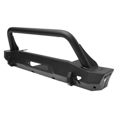 Westin - Westin 59-80075 WJ2 Stubby Front Bumper w/Bull Bar - Image 1