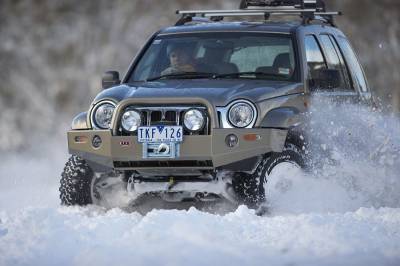 ARB 4x4 Accessories - ARB Winch Bumper -  Combar G/Bar Cherokee KJ - 02-05 Srs 8/9 Af2O - Image 1