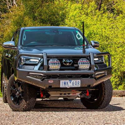 ARB 4x4 Accessories - ARB Summit Mkii Combar -  - For Hilux 05/20 On Matt Blk - Image 1