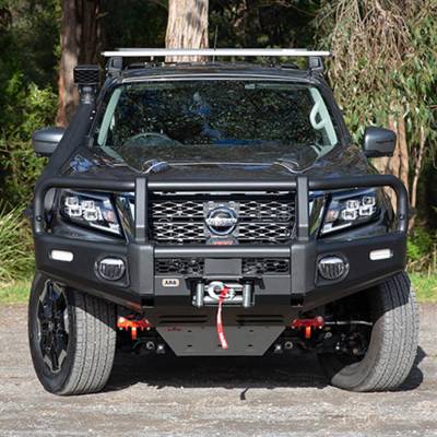 ARB 4x4 Accessories - ARB Summit Combar For Nissan 2021>Np300 -  - Matt Black Af20 8-10 - Image 1