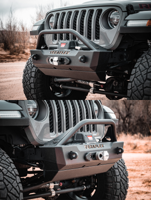 Tera-Flex Suspension - TeraFlex Wrangler JL/JT Front HD Rockguard Bumper - Image 2