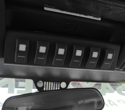 sPOD - sPOD BantamX w/ Amber LED Switch panel for JK 2007-2008 - Image 2