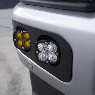 Baja Designs - Baja Designs Squadron SAE/Sport Fog Pocket Kit 2023-On Ford F-250/350 Super Duty SAE Fog Baja Amber Toggle Wiring - Image 2