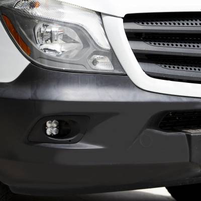 Baja Designs - Baja Designs Mercedes Squadron Pro Fog Pocket Light Kit For Mercedes 2014-2018 Sprinter Van (Clear) Baja Designs - Image 2